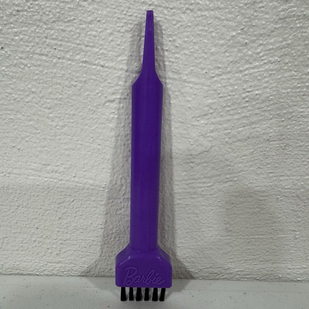 Barbie Doll Hair Brush Purple Styling Tool Original Mattel Doll Accessory